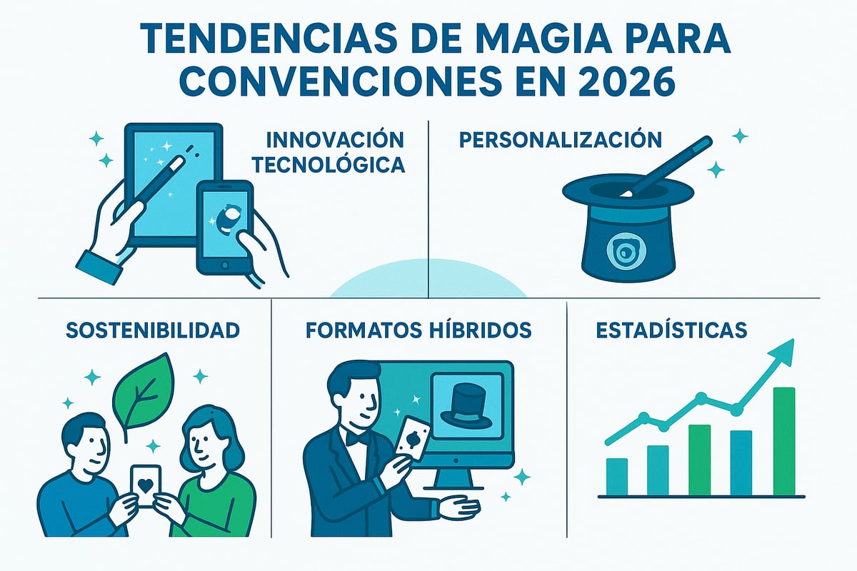 Tendencias de Magia para Convenciones en 2026