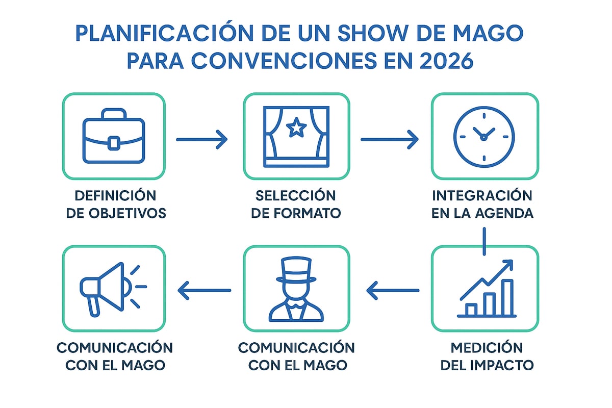 Planificación y Preparación de un Show de Magia en Convenciones