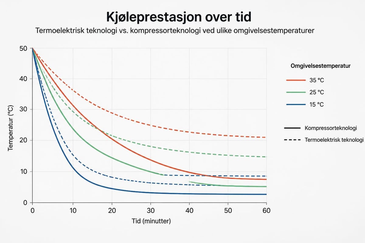 Temperature performance chart