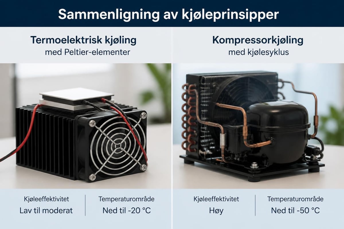 Technology comparison illustration