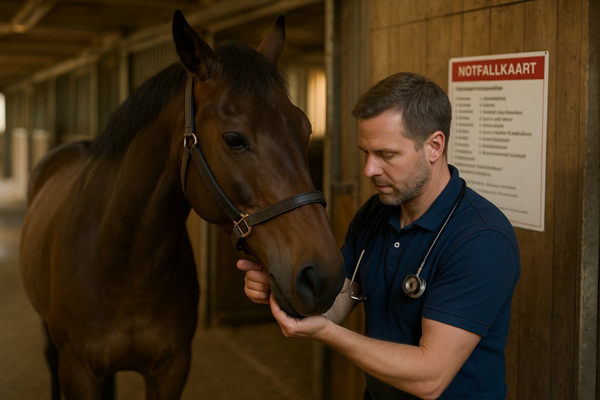 Notfälle beim Pferd erkennen: Anzeichen und erste Einschätzung