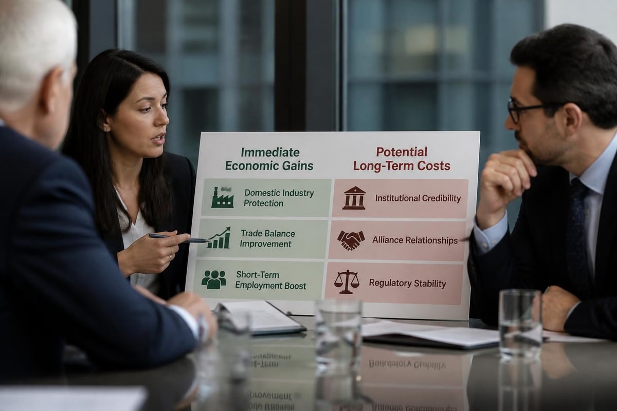 Policy tradeoffs analysis
