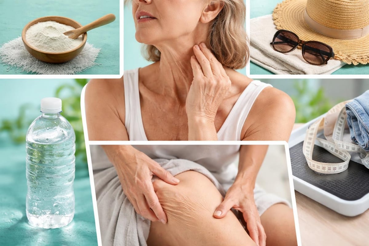 Crepey skin causes
