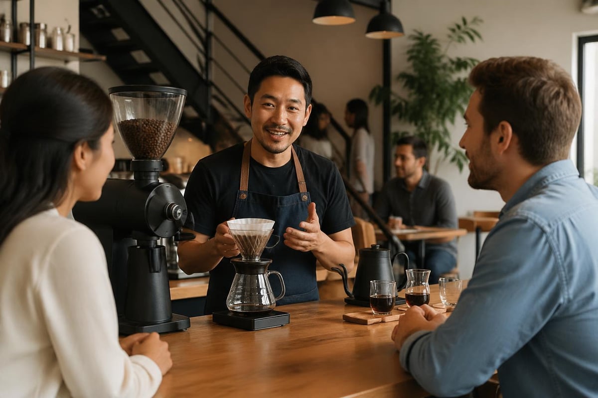 Coffee shop customer experience