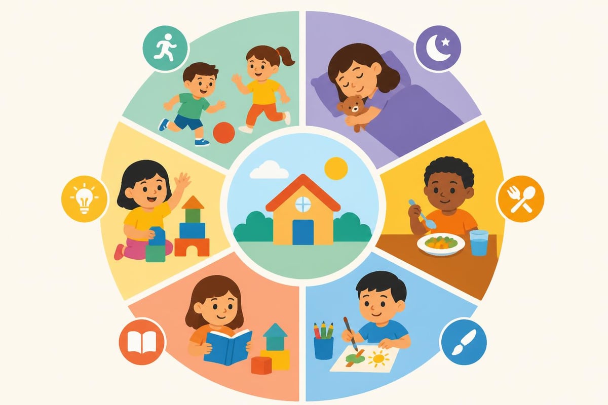 Virginia daycare daily schedule