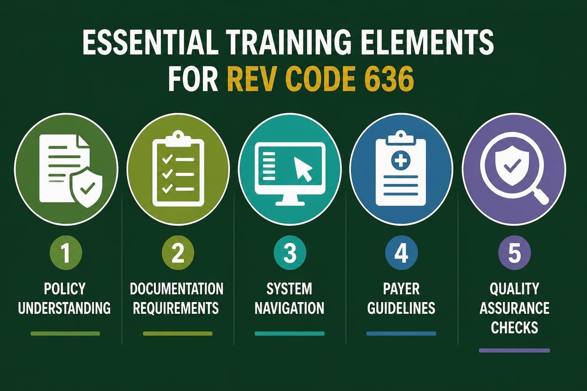 Staff training components