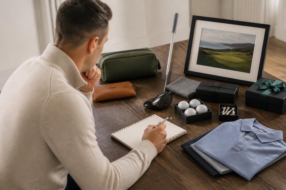 Golf gift budgeting