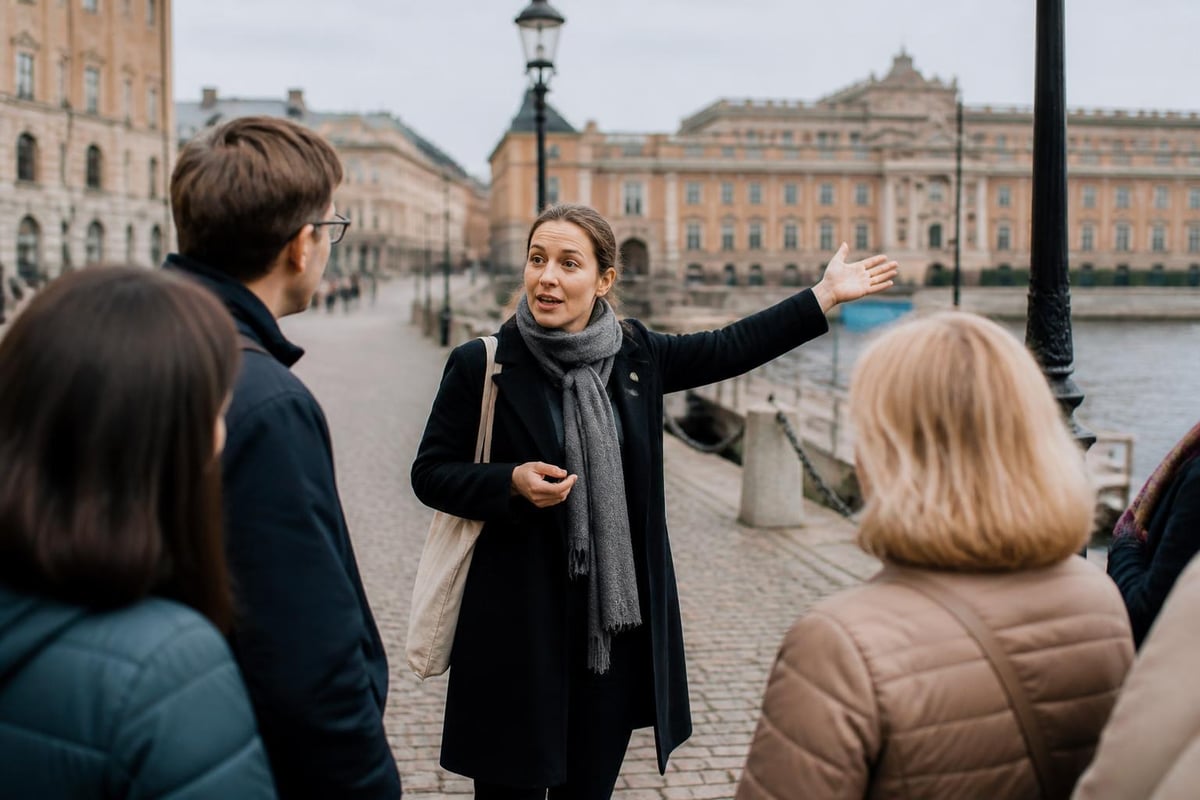 Tour guide responsibilities