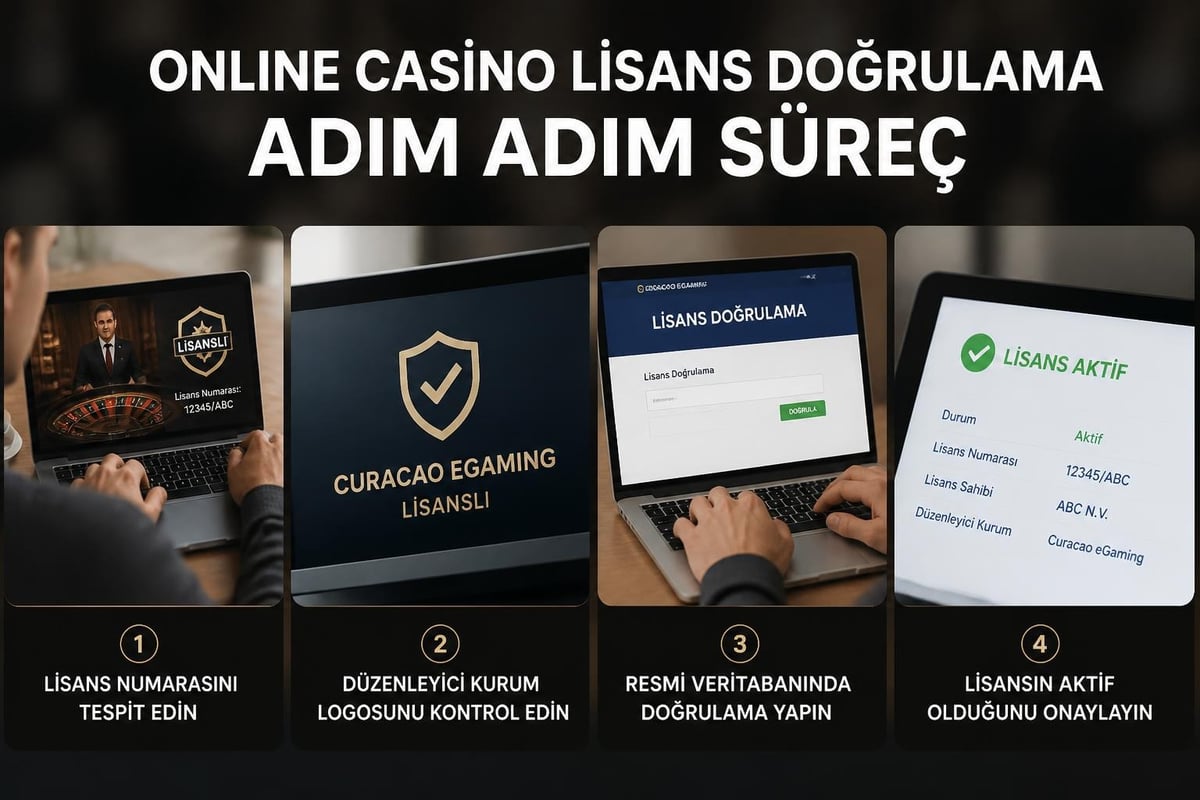 Casino lisans doğrulama süreci