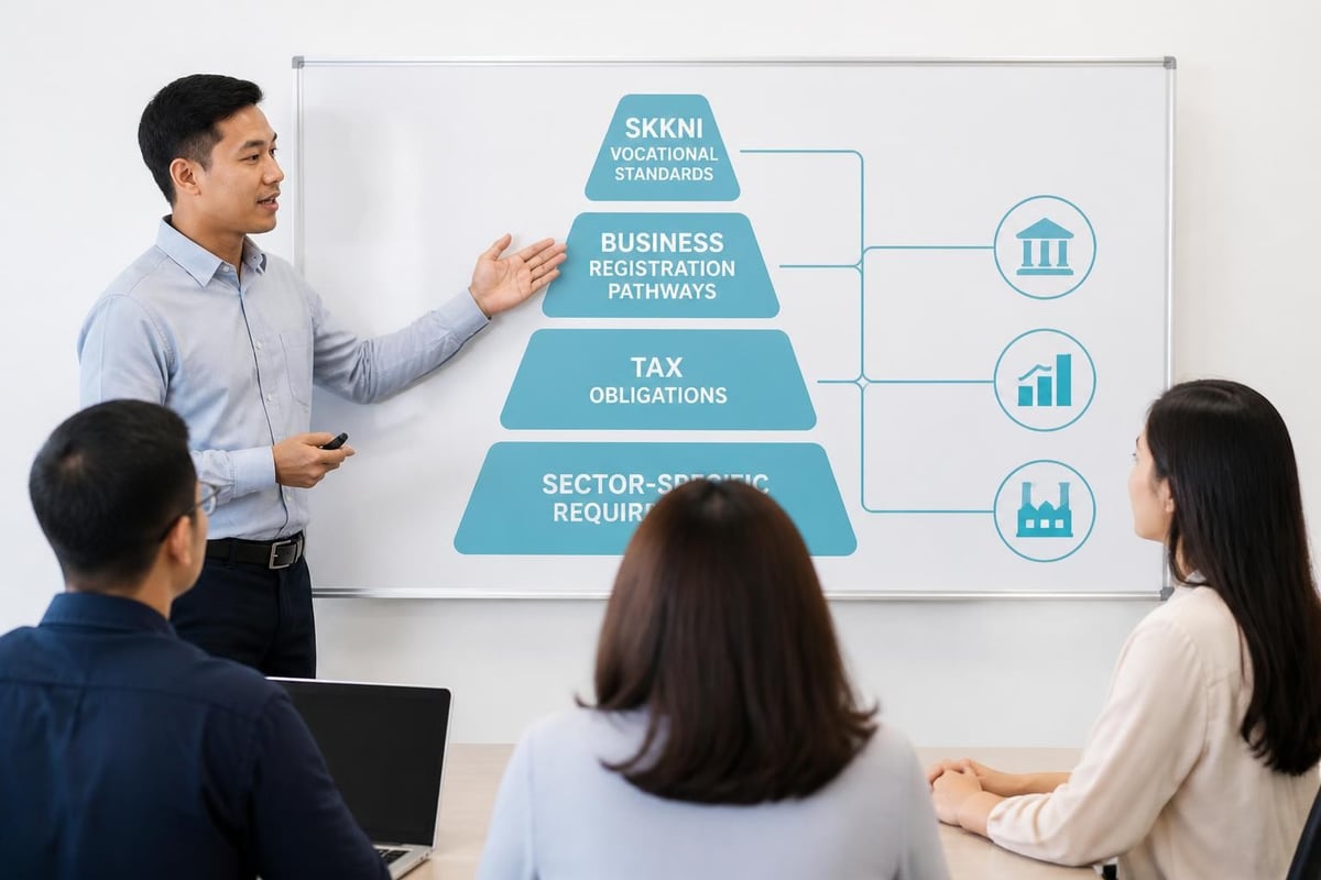 Indonesia coaching compliance framework