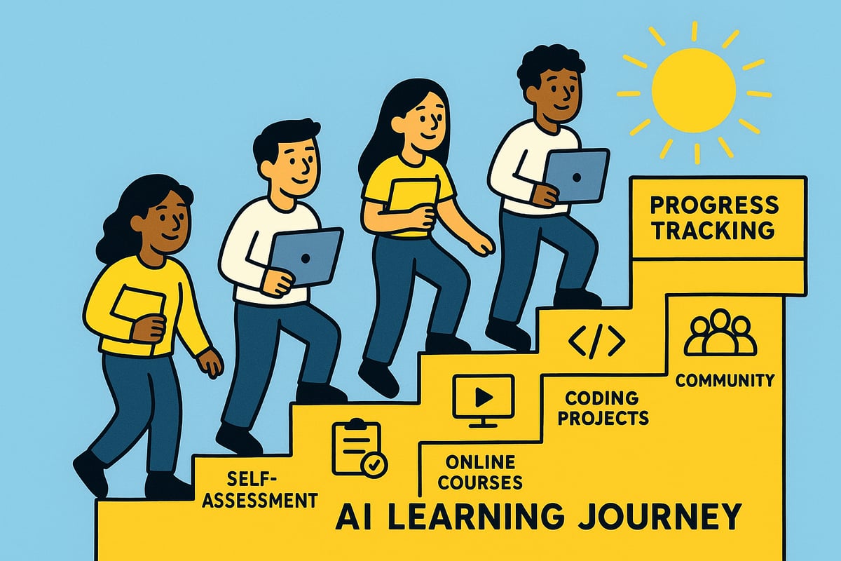 Step-by-Step Roadmap: How to Start Your AI Learning Journey