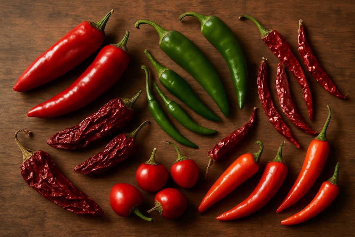 Les Différentes Variétés de Piments Épicés