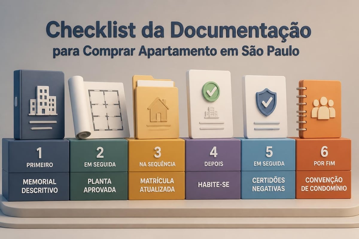 Documentação essencial para compra de apartamento