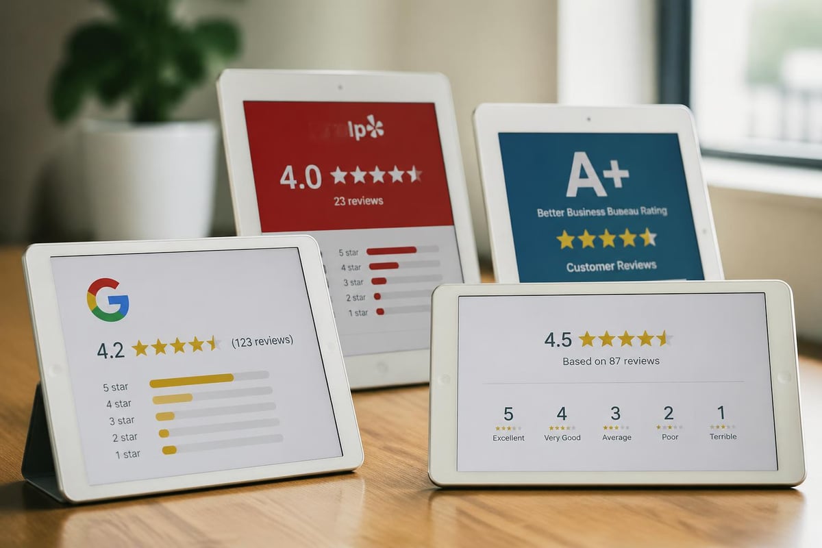 Review platforms comparison