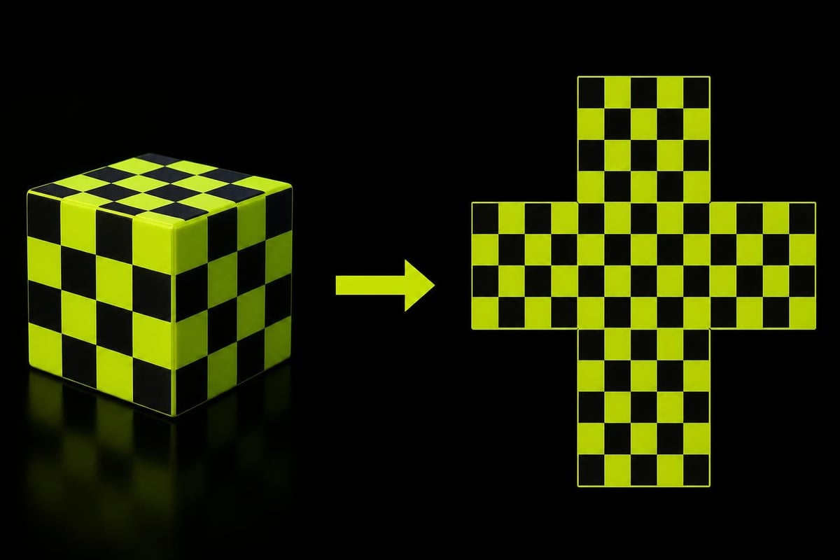 UV unwrapping process