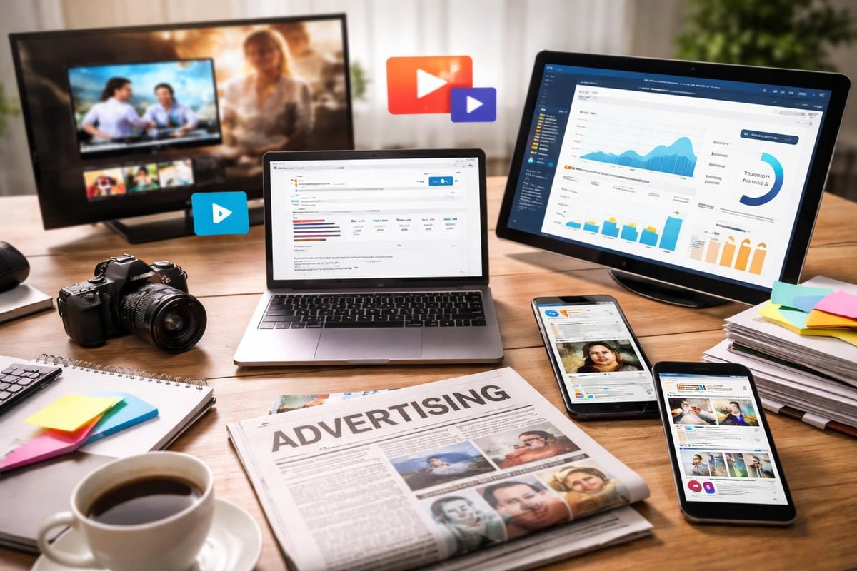 Modern advertising channels