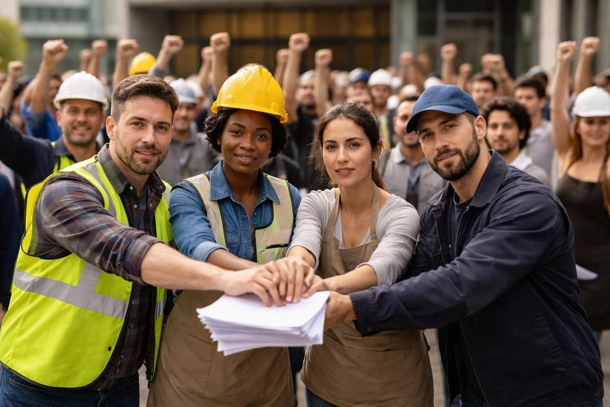Collective action benefits