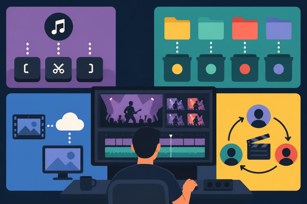 Editing workflow optimization