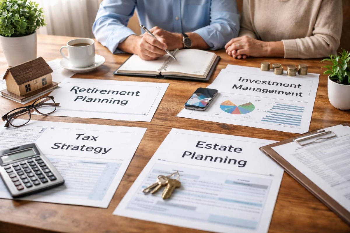 Financial planning components
