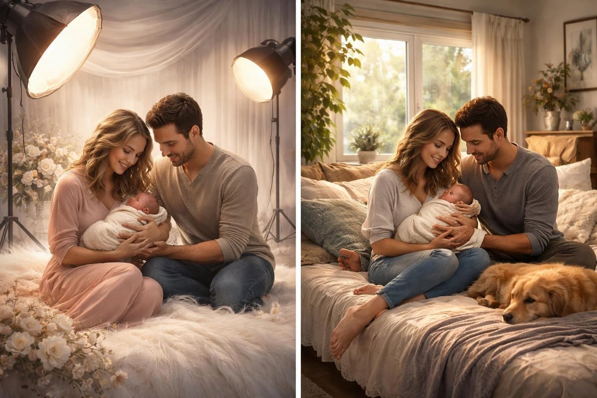 Studio versus home sessions