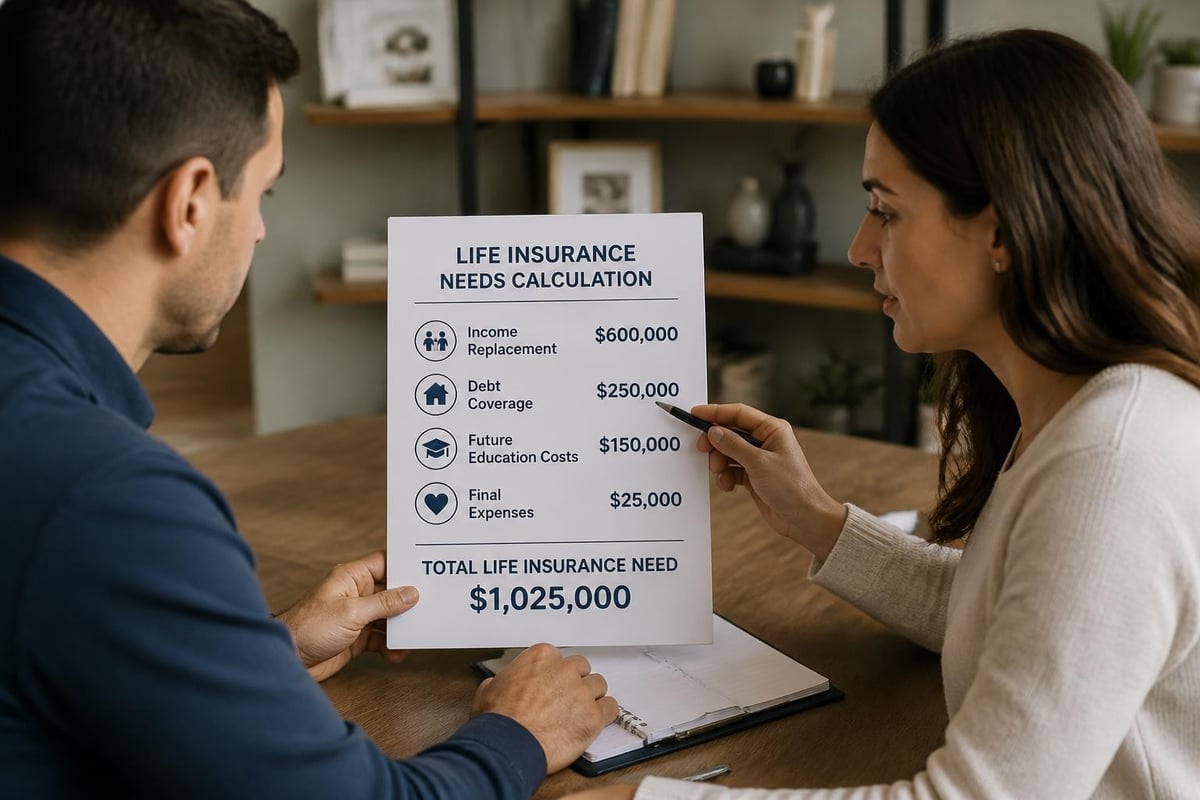 Life insurance calculation factors