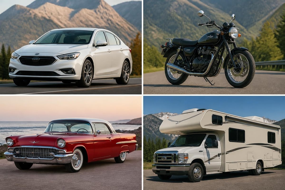 Vehicle insurance types comparison