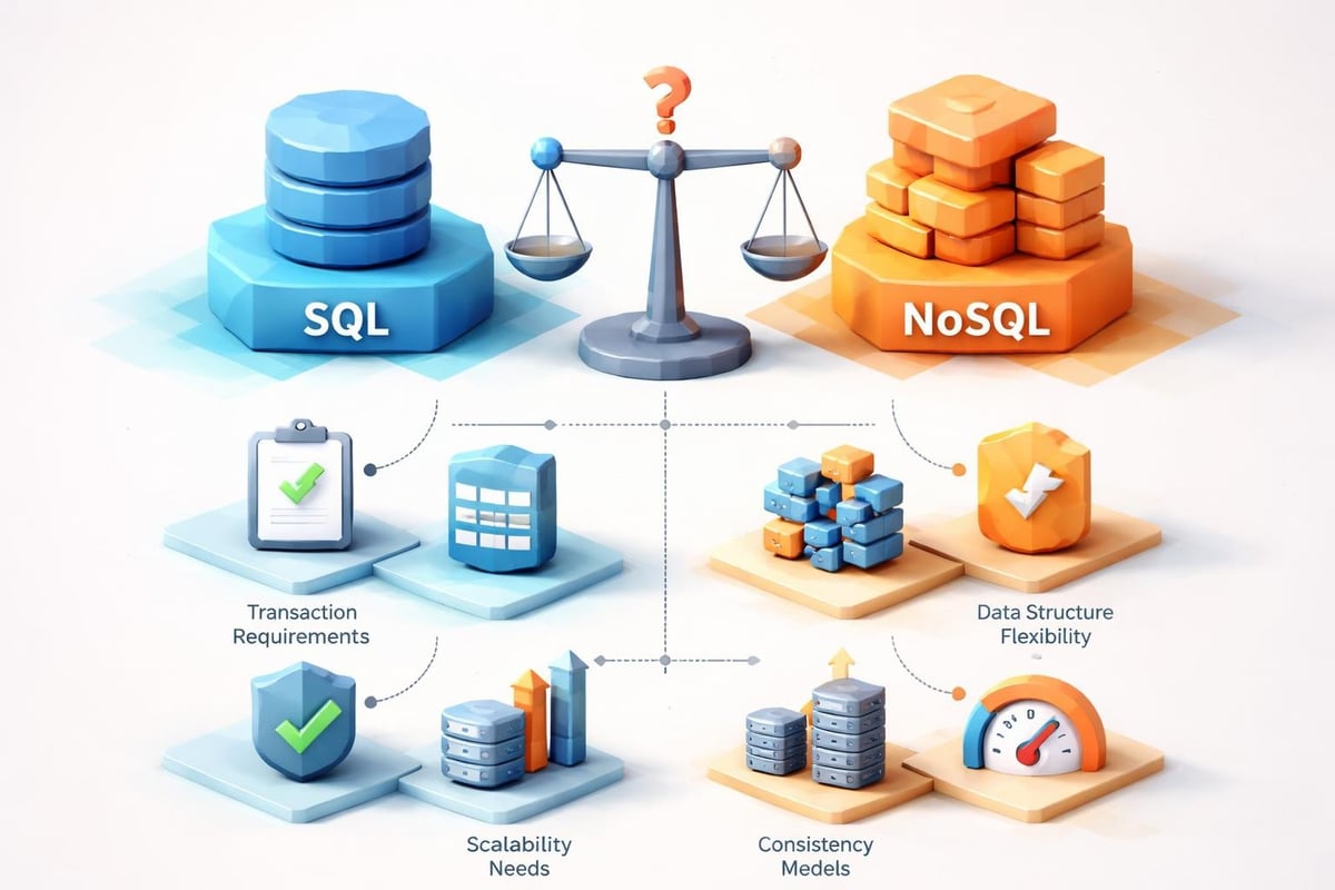 Database architecture decision tree