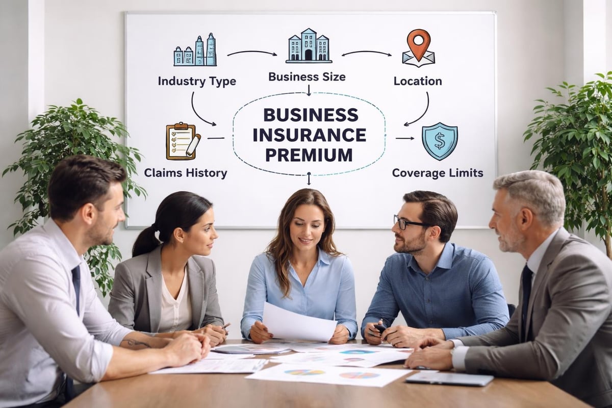 Business insurance cost factors