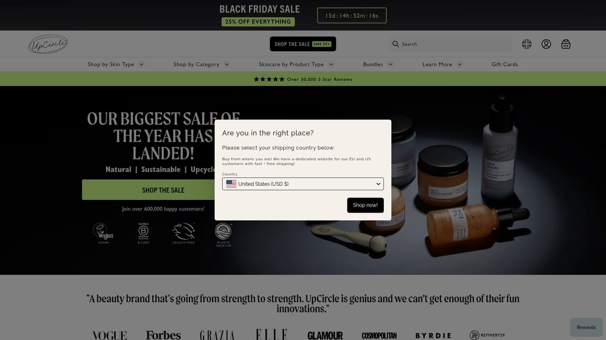 9 Essential 100 Natural Skin Care Products to Try in 2025 - UpCircle Beauty Face Scrub Coffee Citrus Blend