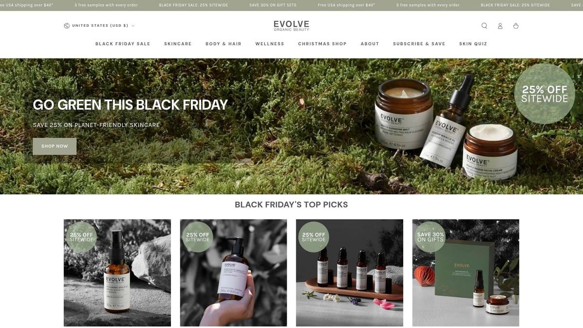 9 Essential 100 Natural Skin Care Products to Try in 2025 - Evolve Organic Beauty Daily Defence Moisture Mist