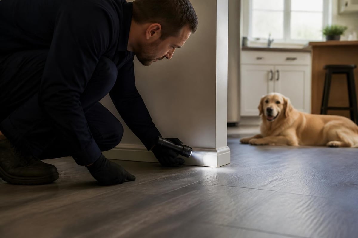 Step-by-step integrated pest management approach for pet households