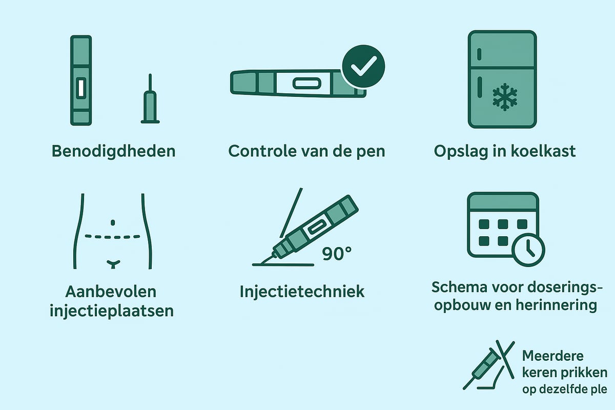 Ozempic Injectie: Stapsgewijze Gebruiksaanwijzing