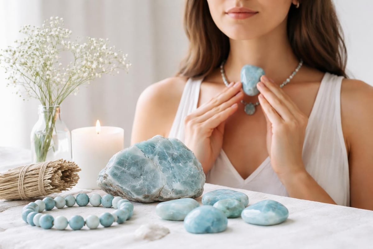 Larimar metaphysical uses