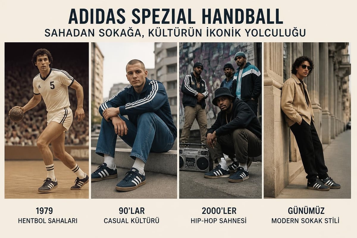 Adidas Spezial Handball'un kültürel evrimi