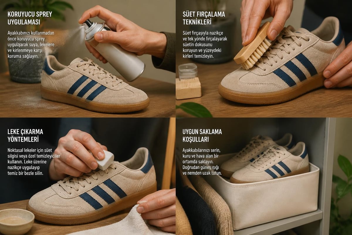 Adidas Spezial Handball bakım süreci