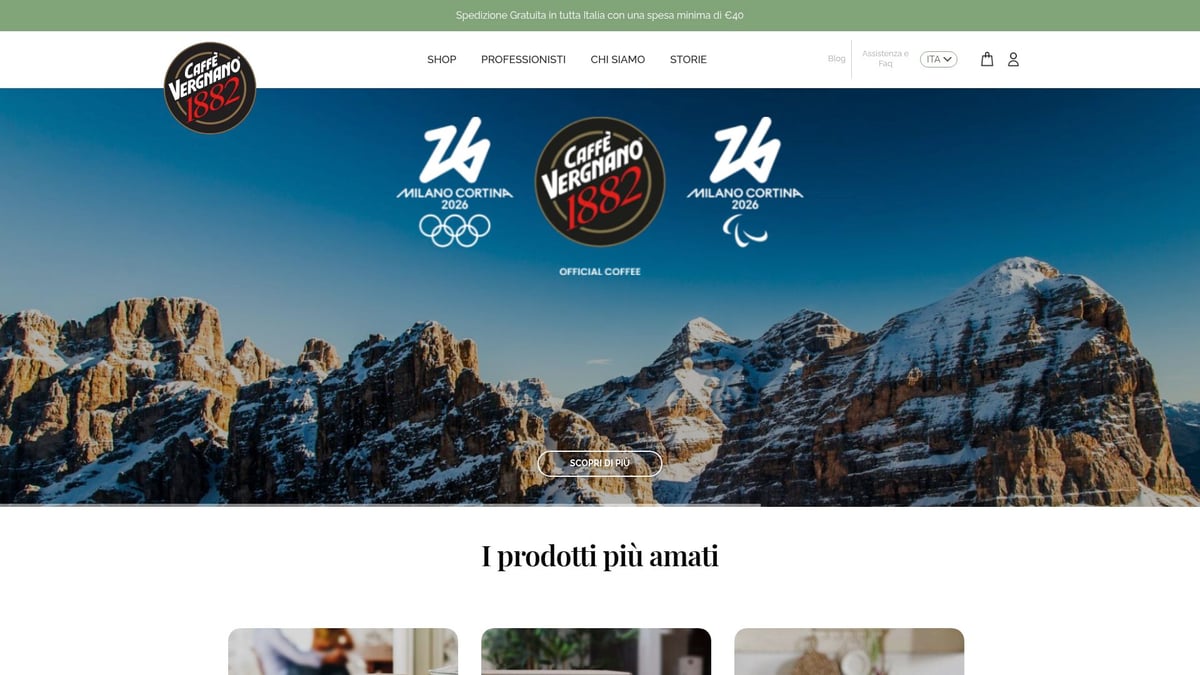 9 Amazing Italian Food Presents to Delight in 2026 - Caffè Vergnano 1882 Espresso Gift Tin