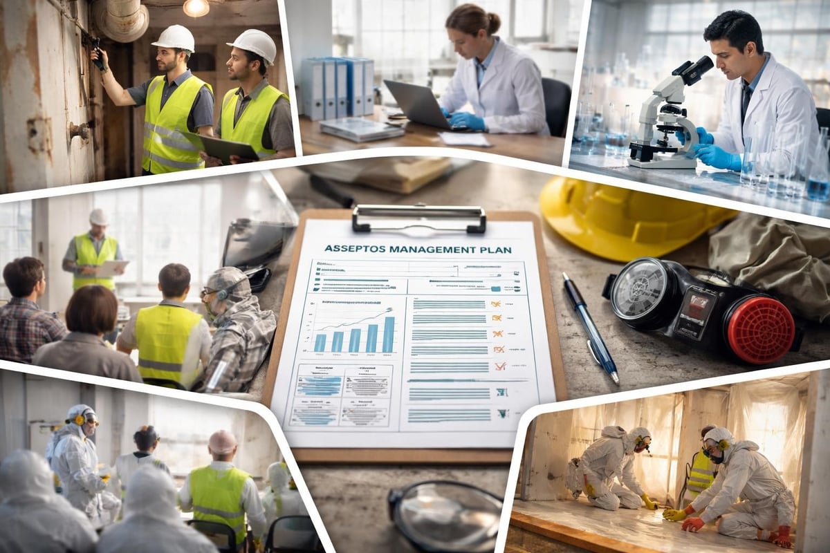 Integrated asbestos management system