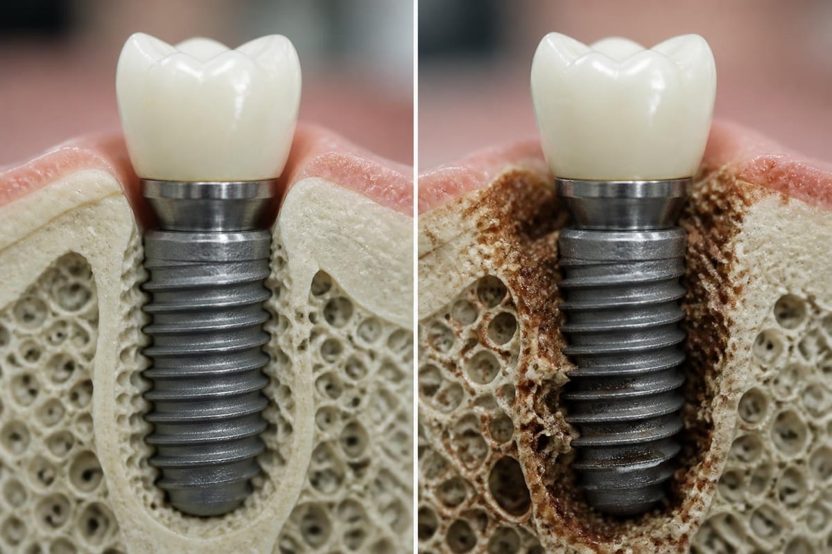 Osseointegration process in smokers versus non-smokers