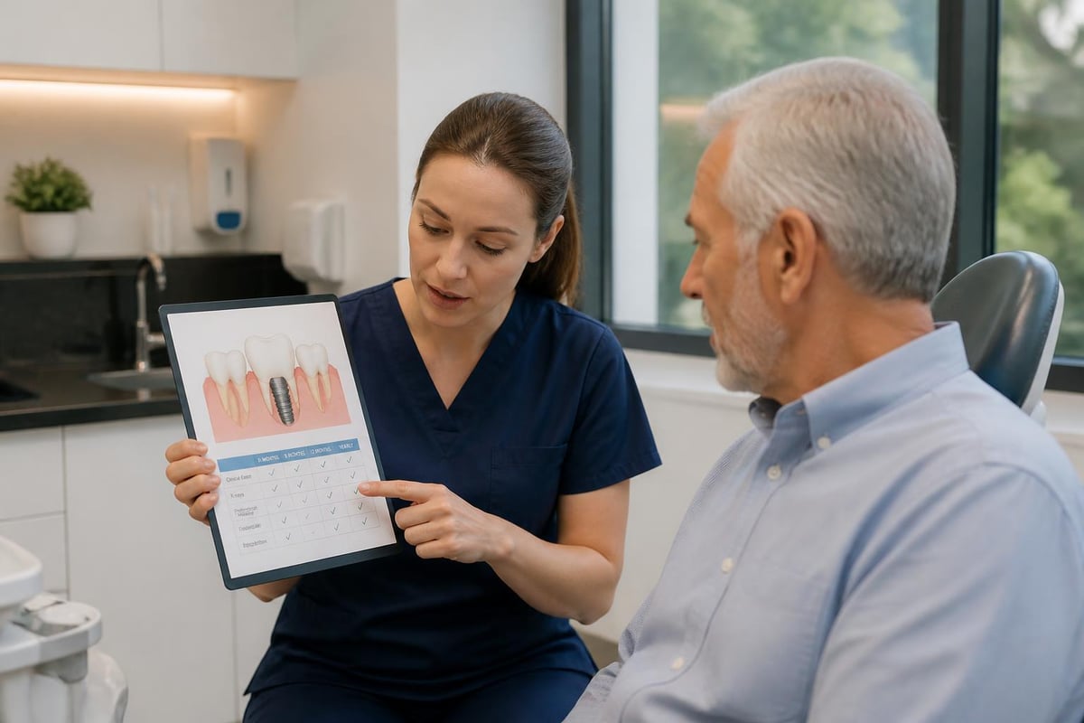 Long-term maintenance protocol for smoking implant patients