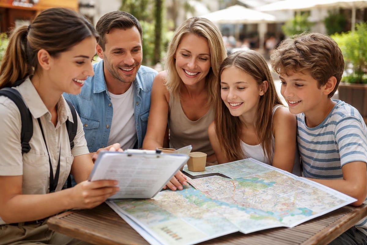 Custom tour design process