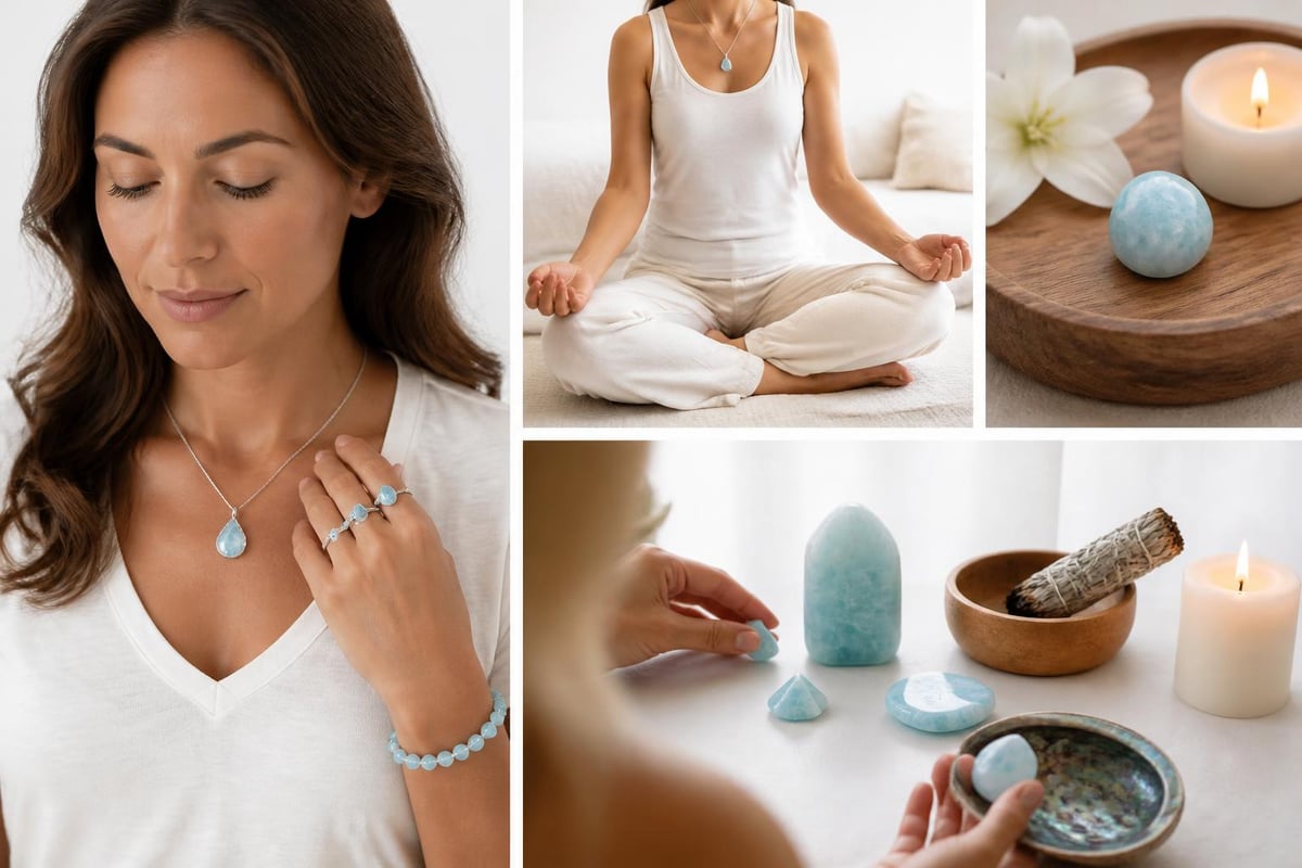 Practical larimar uses
