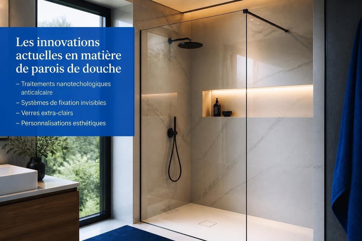 Tendances parois de douche 2026