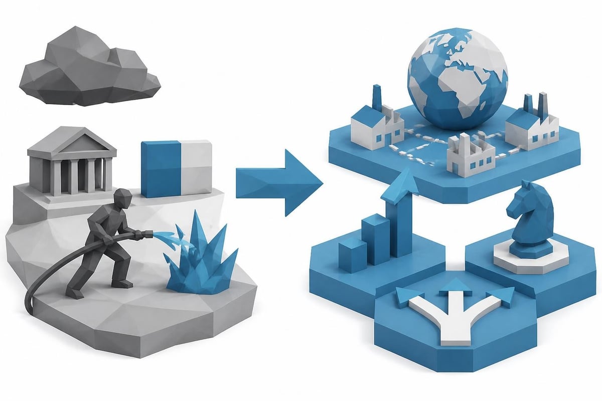 Strategic repositioning process