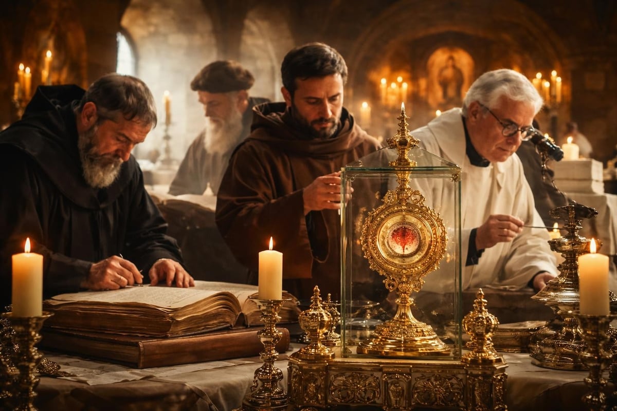 Lanciano miracle preservation