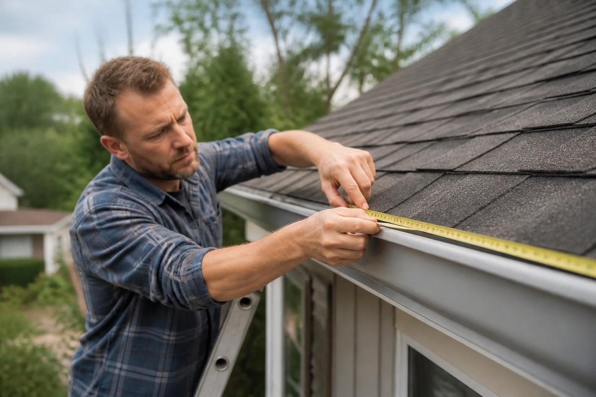 Gutter sizing calculation process