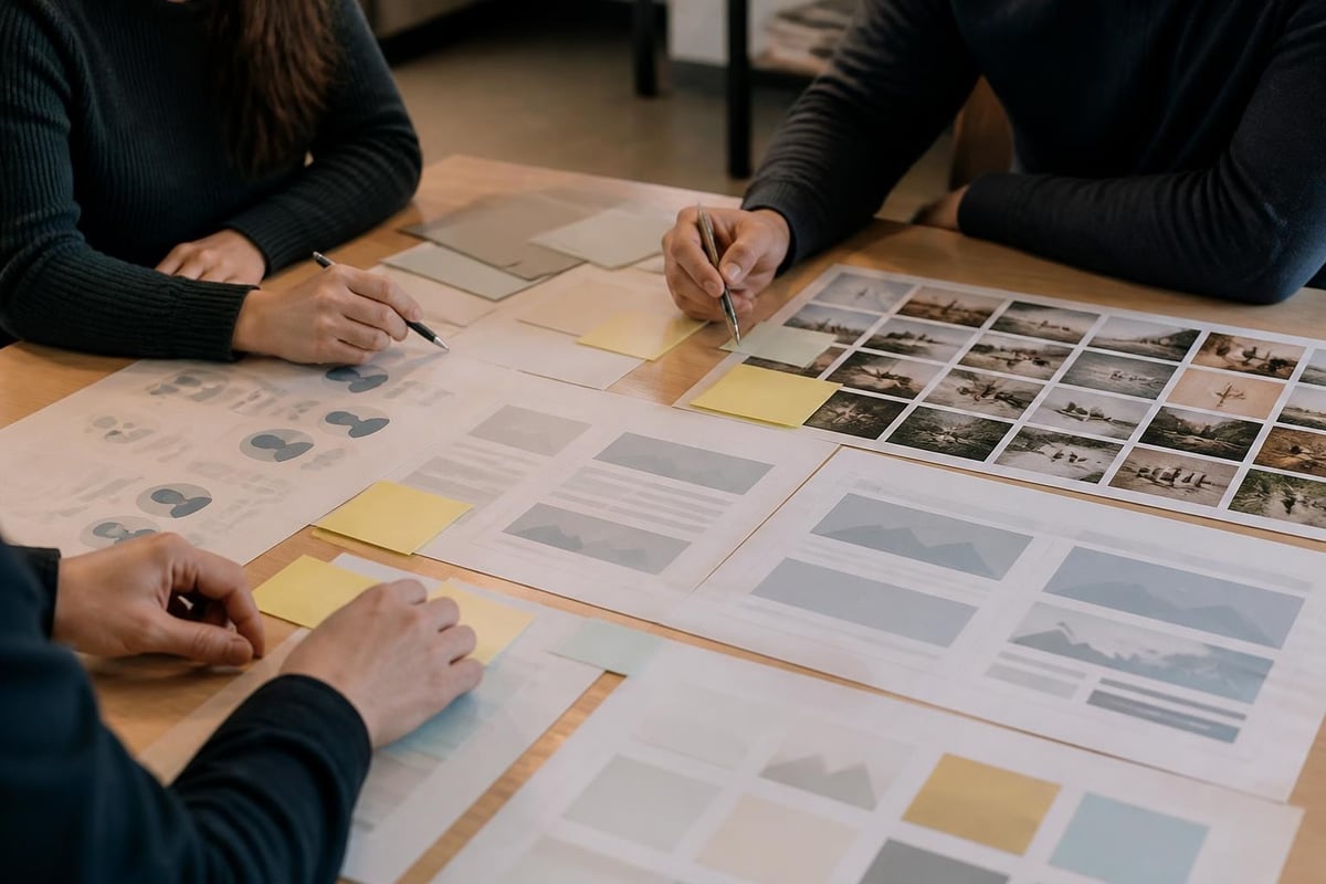 Strategische Planung Webdesign