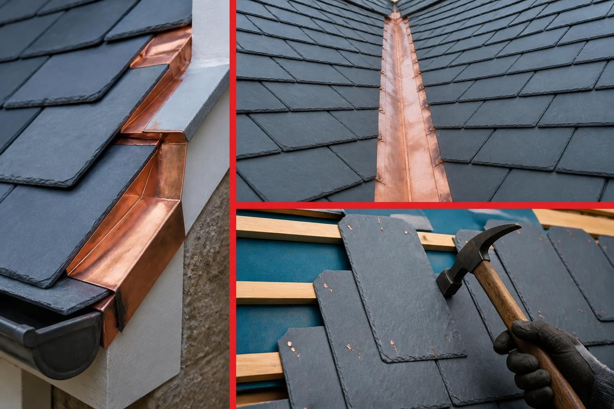 Slate roof details