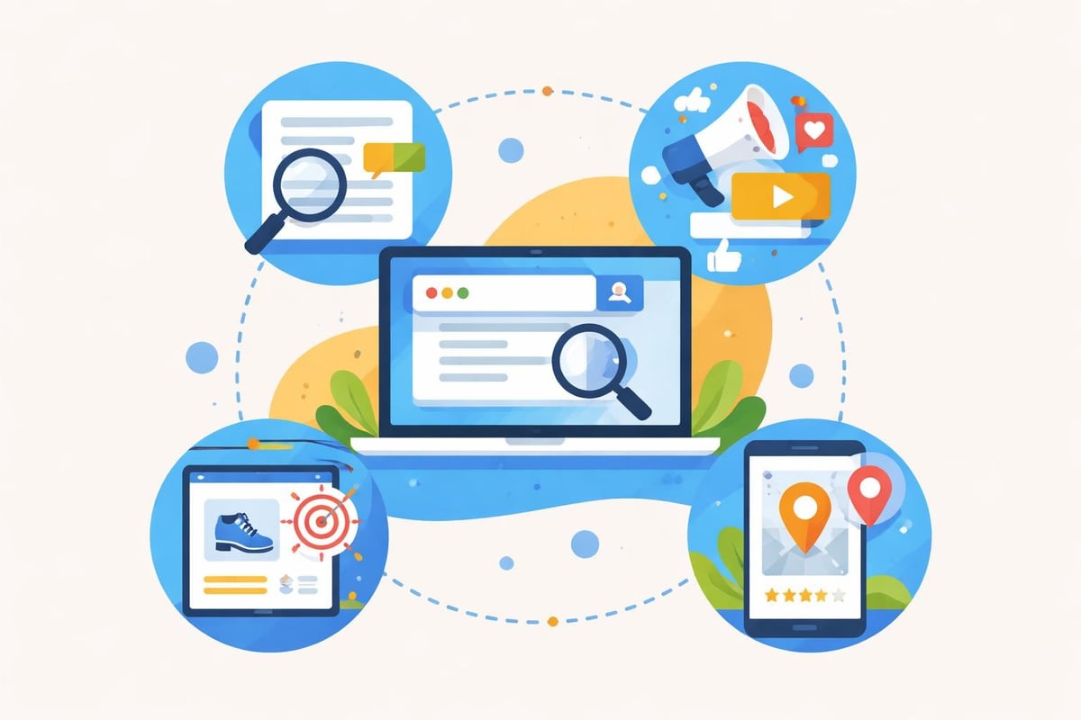 Multi-platform advertising strategy