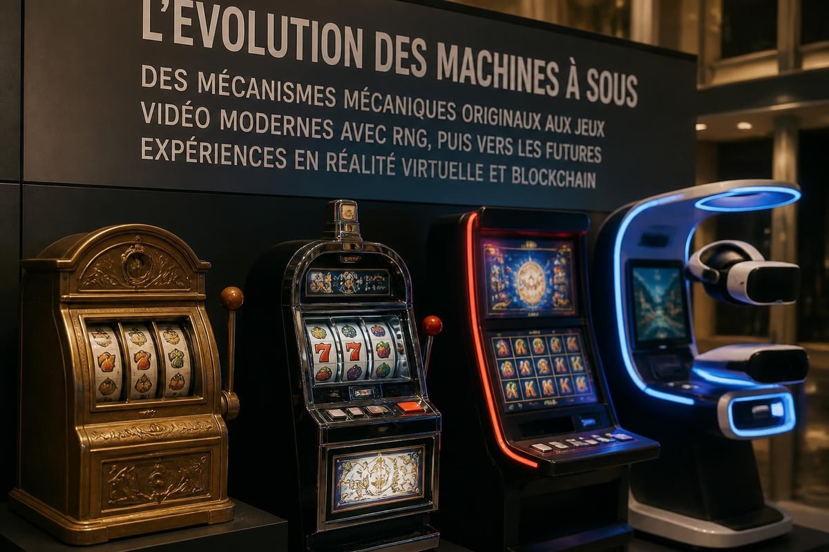 Évolution technologique des slots