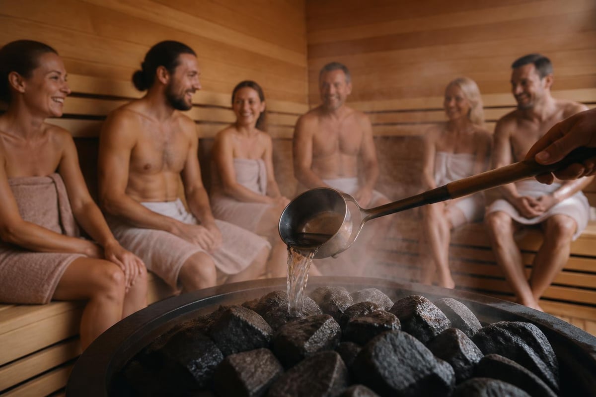 Finnish sauna cultural tradition
